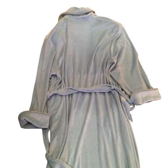 Draper’s & Damon’s Velour Long Wrap Robe Size Large - Picture 5 of 11